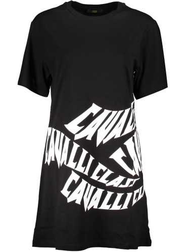 CAVALLI CLASS WOMEN'S SHORT DRESS BLACK