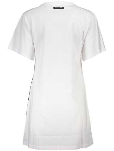 CAVALLI CLASS WOMEN'S SHORT DRESS WHITE