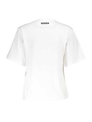 CAVALLI CLASS T-SHIRT MANICHE CORTE DONNA BIANCO