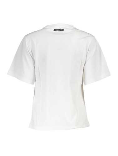 CAVALLI CLASS T-SHIRT MANICHE CORTE DONNA BIANCO