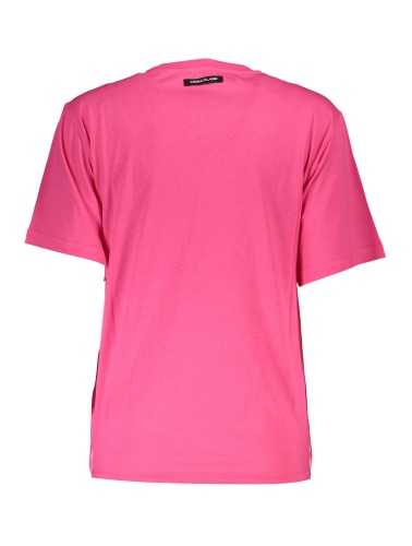 CAVALLI CLASS T-SHIRT MANICHE CORTE DONNA ROSA