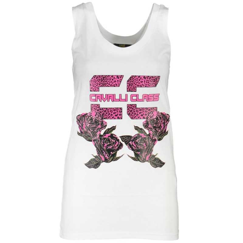 CAVALLI CLASS WOMEN'S TANK TOP WHITE