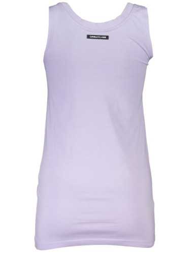 CAVALLI CLASS PURPLE WOMEN'S TANK TOP