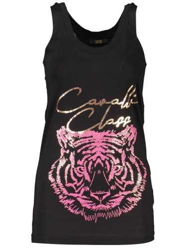 CAVALLI CLASS WOMEN'S TANK TOP BLACK