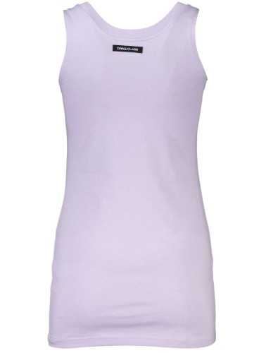 CAVALLI CLASS PURPLE WOMEN'S TANK TOP