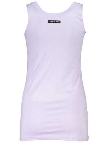 CAVALLI CLASS PURPLE WOMEN'S TANK TOP