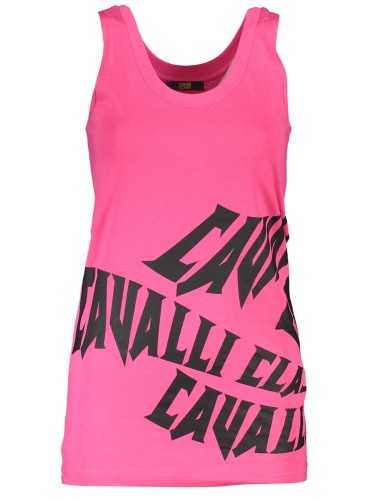 CAVALLI CLASS CANOTTA DONNA ROSA