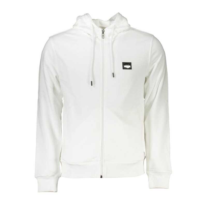 CAVALLI CLASS MEN'S WHITE SWEATSHIRT