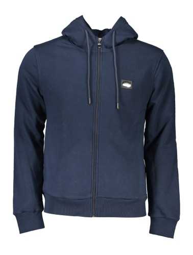 CAVALLI CLASS FELPA CON ZIP UOMO BLU