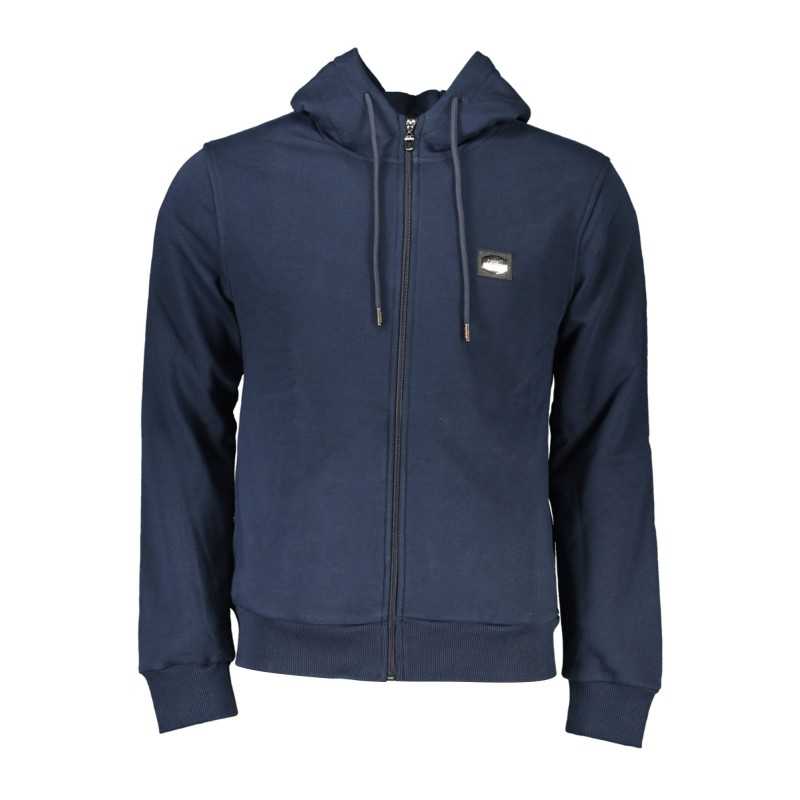 CAVALLI CLASS SWEATSHIRT WITH ZIP MAN BLUE