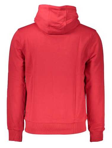 CAVALLI CLASS FELPA SENZA ZIP UOMO ROSSO