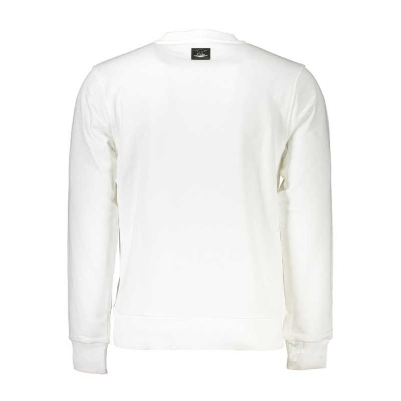 CAVALLI CLASS SWEATSHIRT WITHOUT ZIP MAN WHITE