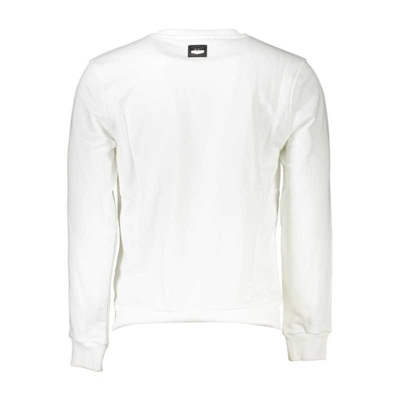 CAVALLI CLASS SWEATSHIRT WITHOUT ZIP MAN WHITE