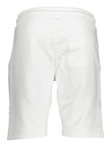 CAVALLI CLASS WHITE MEN'S SHORTS