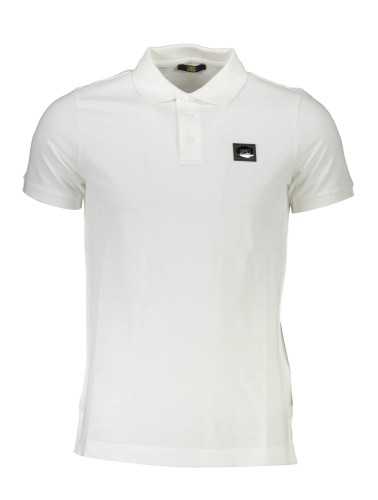 CAVALLI CLASS POLO SHORT SLEEVE MAN WHITE