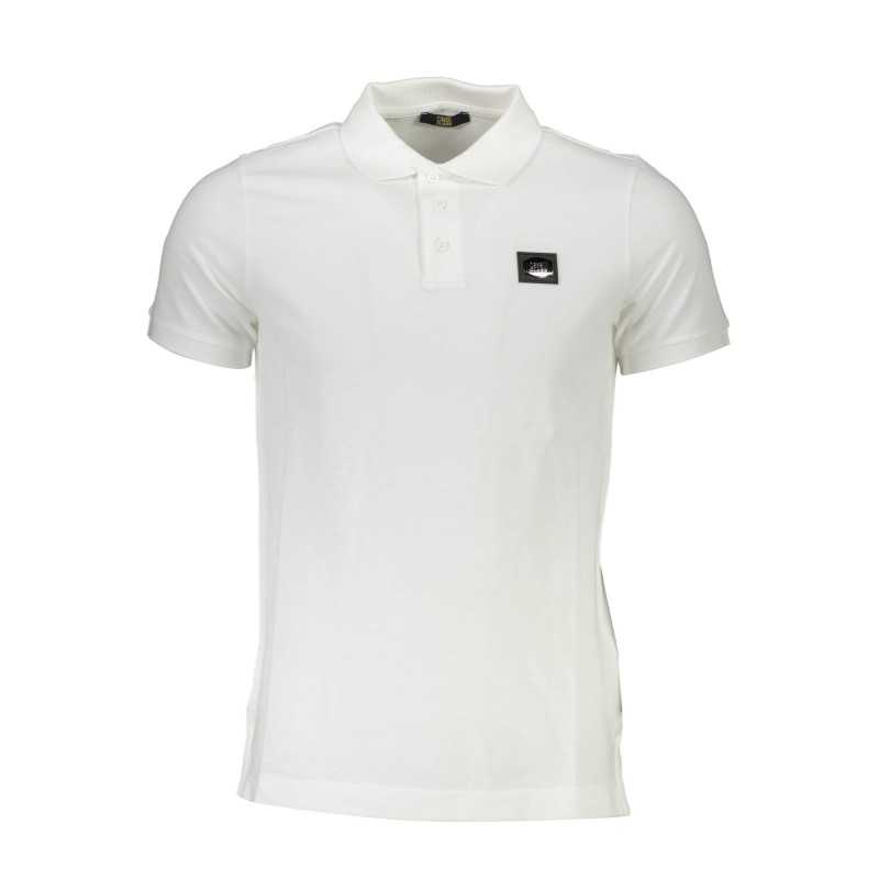 CAVALLI CLASS POLO SHORT SLEEVE MAN WHITE