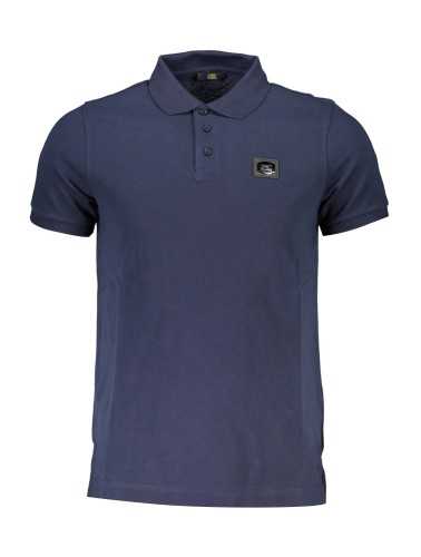 CAVALLI CLASS POLO SHORT SLEEVE MAN BLUE