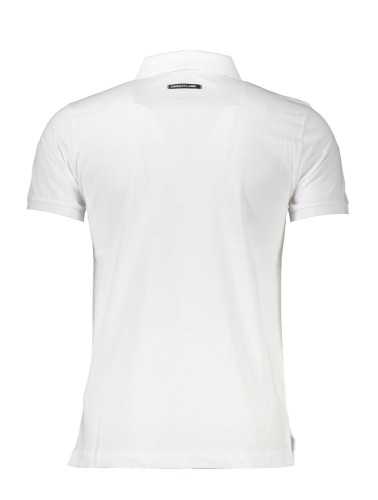 CAVALLI CLASS POLO SHORT SLEEVE MAN WHITE