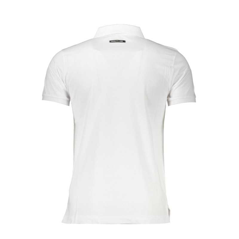 CAVALLI CLASS POLO SHORT SLEEVE MAN WHITE