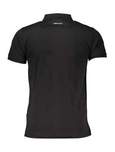 CAVALLI CLASS POLO SHORT SLEEVE MAN BLACK