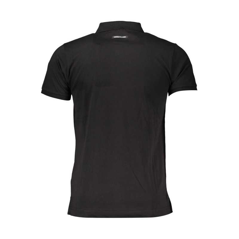 CAVALLI CLASS POLO MANICHE CORTE UOMO NERO