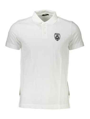 CAVALLI CLASS POLO SHORT SLEEVE MAN WHITE