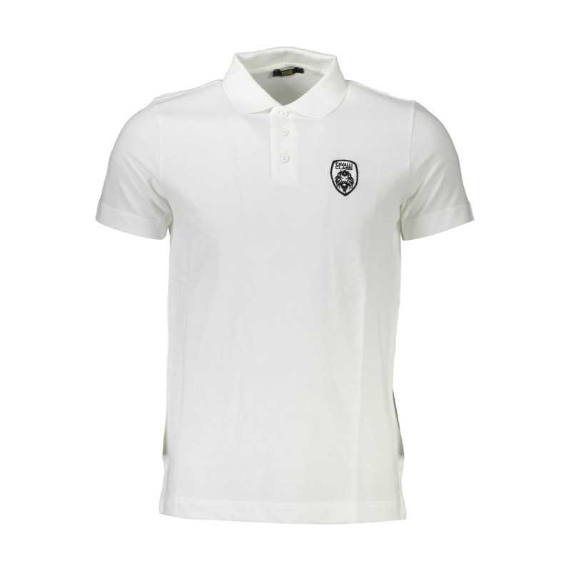 CAVALLI CLASS POLO MANICHE CORTE UOMO BIANCO