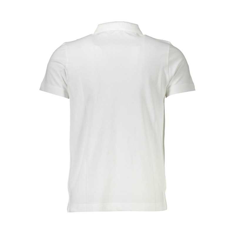 CAVALLI CLASS POLO SHORT SLEEVE MAN WHITE