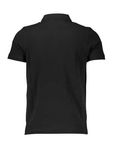 CAVALLI CLASS POLO SHORT SLEEVE MAN BLACK