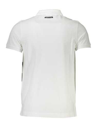 CAVALLI CLASS POLO SHORT SLEEVE MAN WHITE