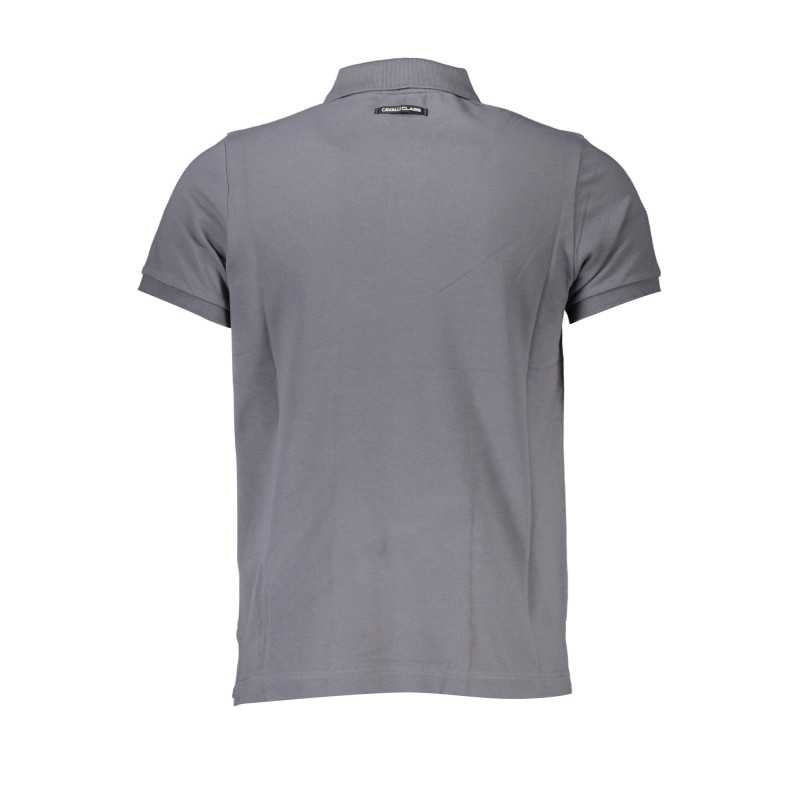 CAVALLI CLASS POLO SHORT SLEEVE MAN GRAY