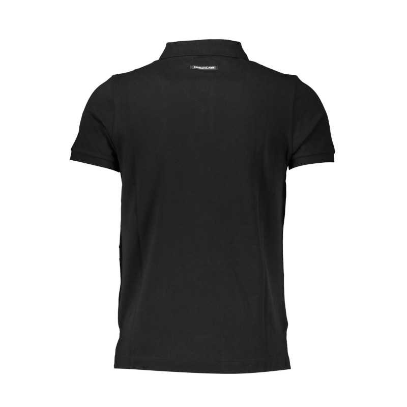 CAVALLI CLASS POLO MANICHE CORTE UOMO NERO