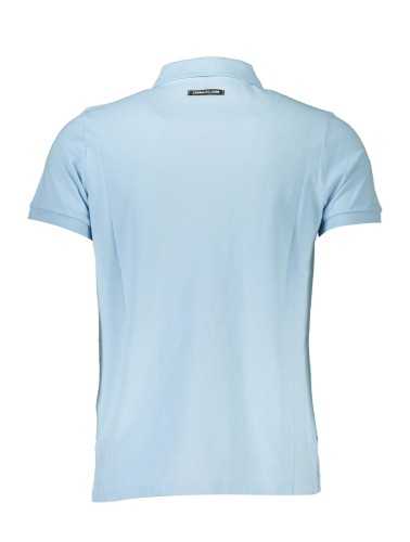 CAVALLI CLASS POLO SHORT SLEEVE MAN LIGHT BLUE