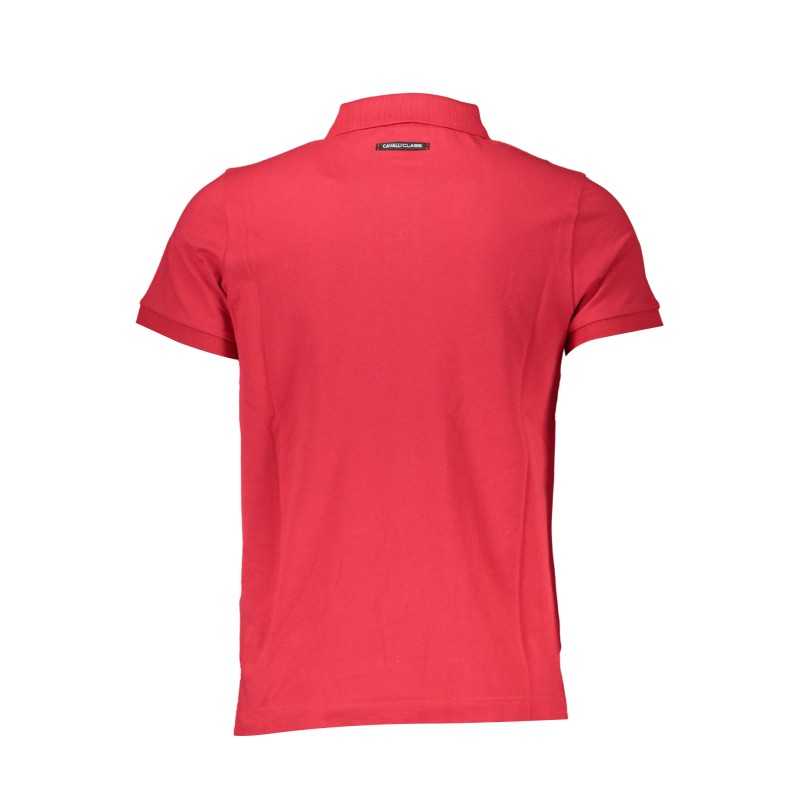 CAVALLI CLASS POLO MANICHE CORTE UOMO ROSSO