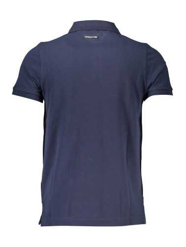 CAVALLI CLASS POLO SHORT SLEEVE MAN BLUE