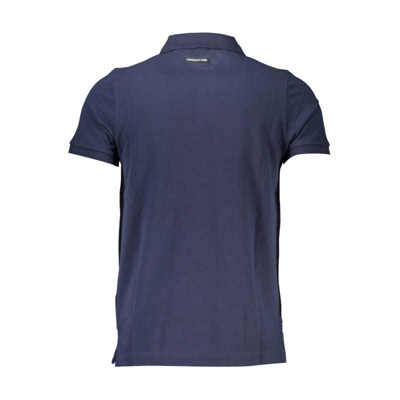 CAVALLI CLASS POLO SHORT SLEEVE MAN BLUE