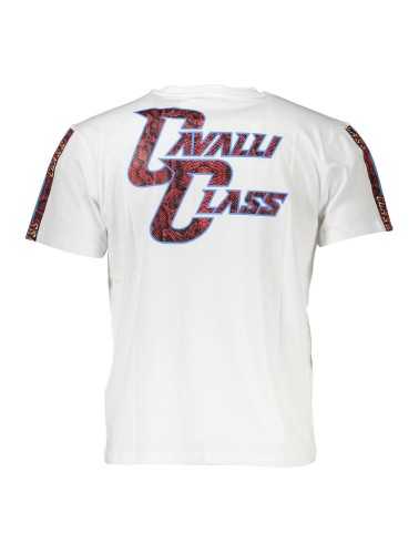 CAVALLI CLASS T-SHIRT SHORT SLEEVE MAN WHITE