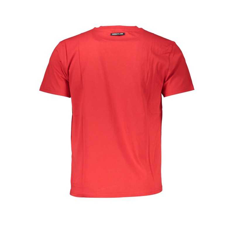 CAVALLI CLASS T-SHIRT MANICHE CORTE UOMO ROSSO