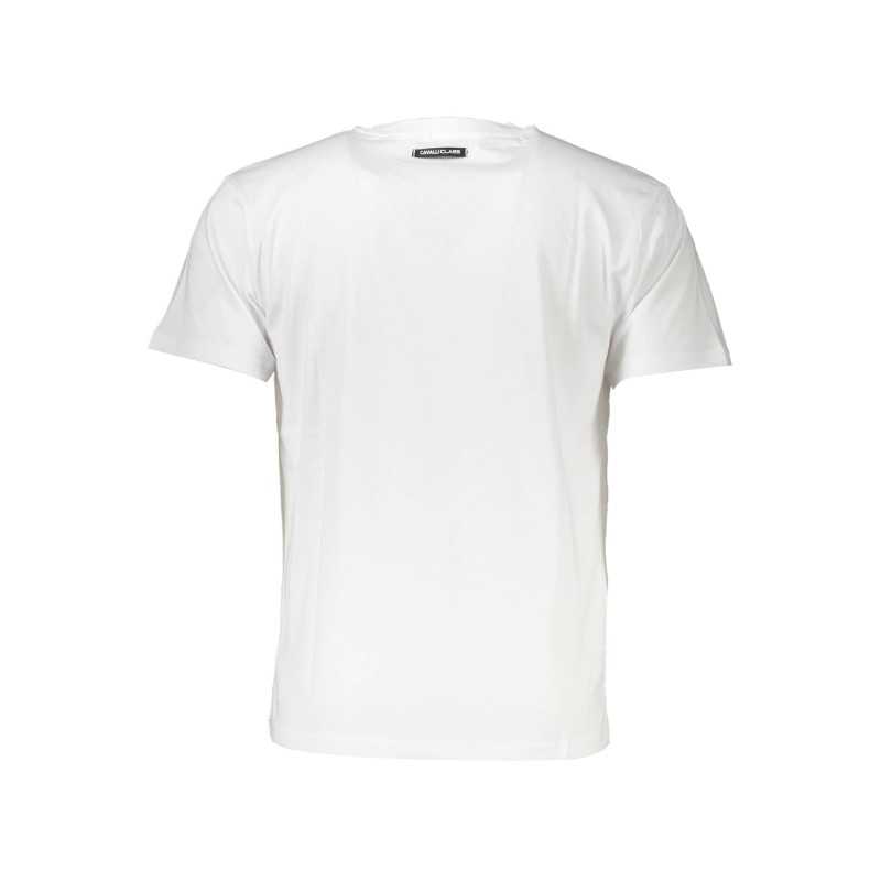 CAVALLI CLASS T-SHIRT MANICHE CORTE UOMO BIANCO