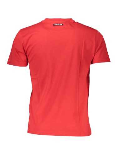 CAVALLI CLASS T-SHIRT MANICHE CORTE UOMO ROSSO