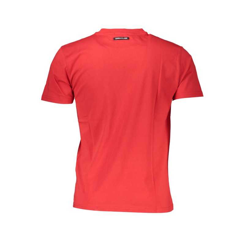 CAVALLI CLASS T-SHIRT MANICHE CORTE UOMO ROSSO