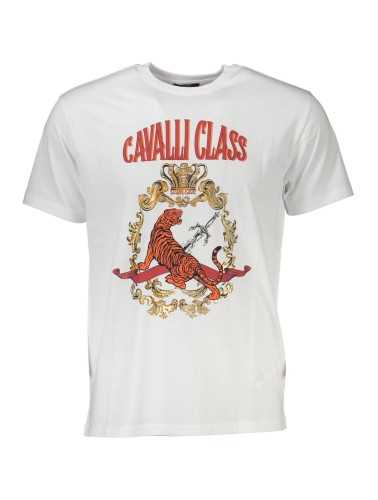 CAVALLI CLASS T-SHIRT MANICHE CORTE UOMO BIANCO