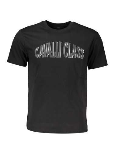 CAVALLI CLASS T-SHIRT MANICHE CORTE UOMO NERO