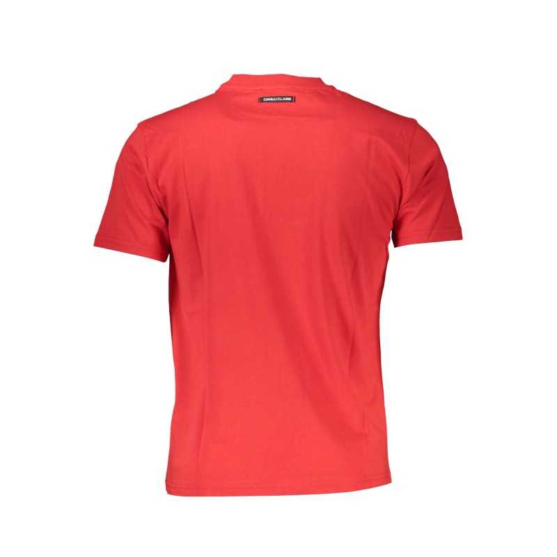 CAVALLI CLASS T-SHIRT MANICHE CORTE UOMO ROSSO