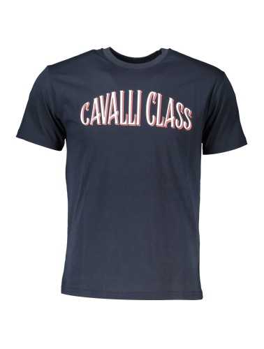 CAVALLI CLASS T-SHIRT MANICHE CORTE UOMO BLU