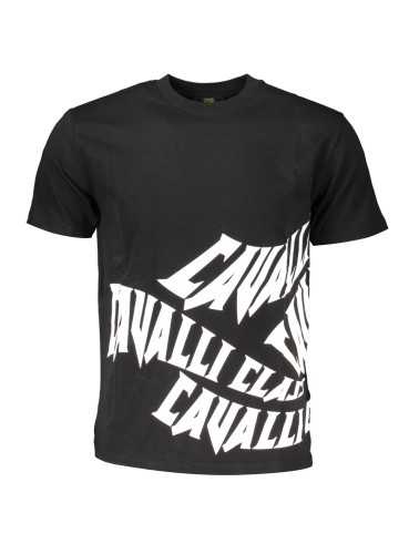 CAVALLI CLASS T-SHIRT MANICHE CORTE UOMO NERO