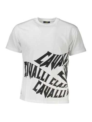 CAVALLI CLASS T-SHIRT MANICHE CORTE UOMO BIANCO