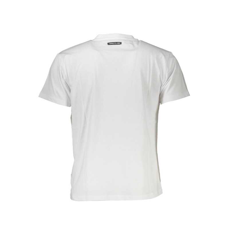 CAVALLI CLASS T-SHIRT MANICHE CORTE UOMO BIANCO