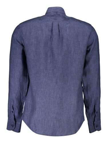 HARMONT & BLAINE BLUE MAN LONG SLEEVED SHIRT