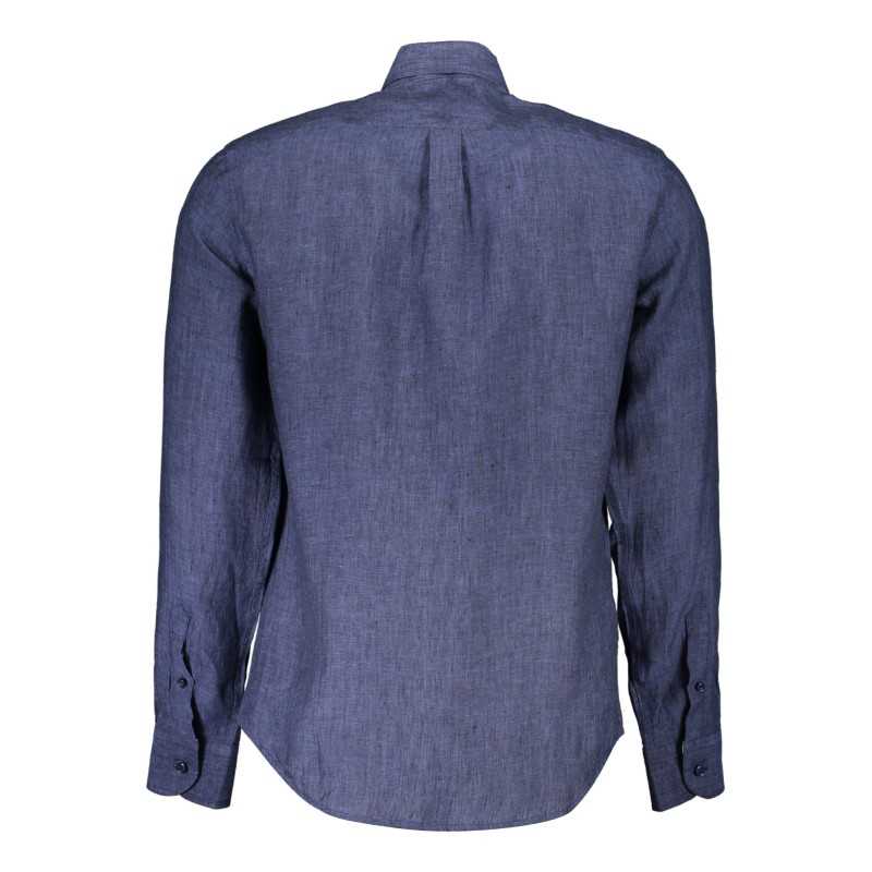 HARMONT & BLAINE BLUE MAN LONG SLEEVED SHIRT